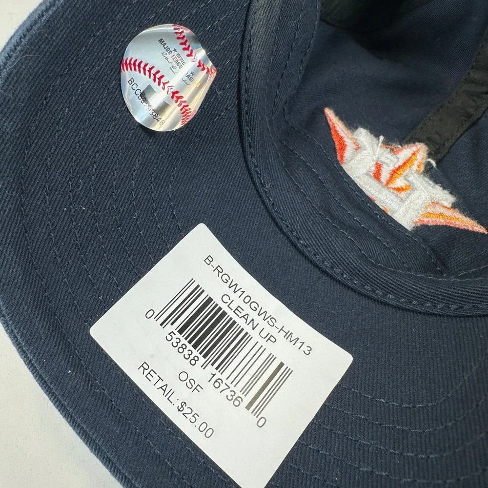 Houston Astros '47 CLEAN UP Adjustable Navy Blue Baseball Cap MLB Hat OSFA